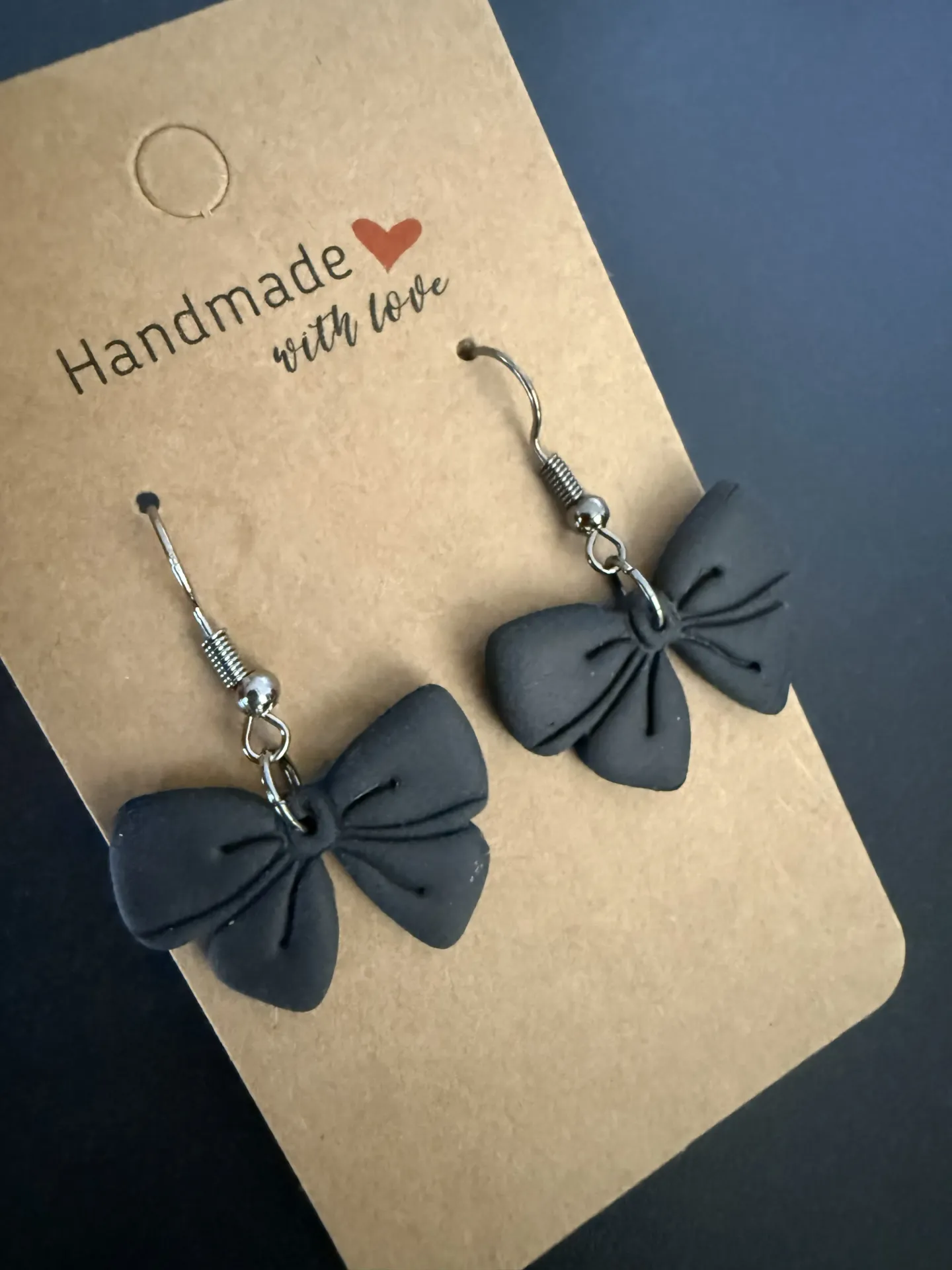 Hanger strikjes zwart