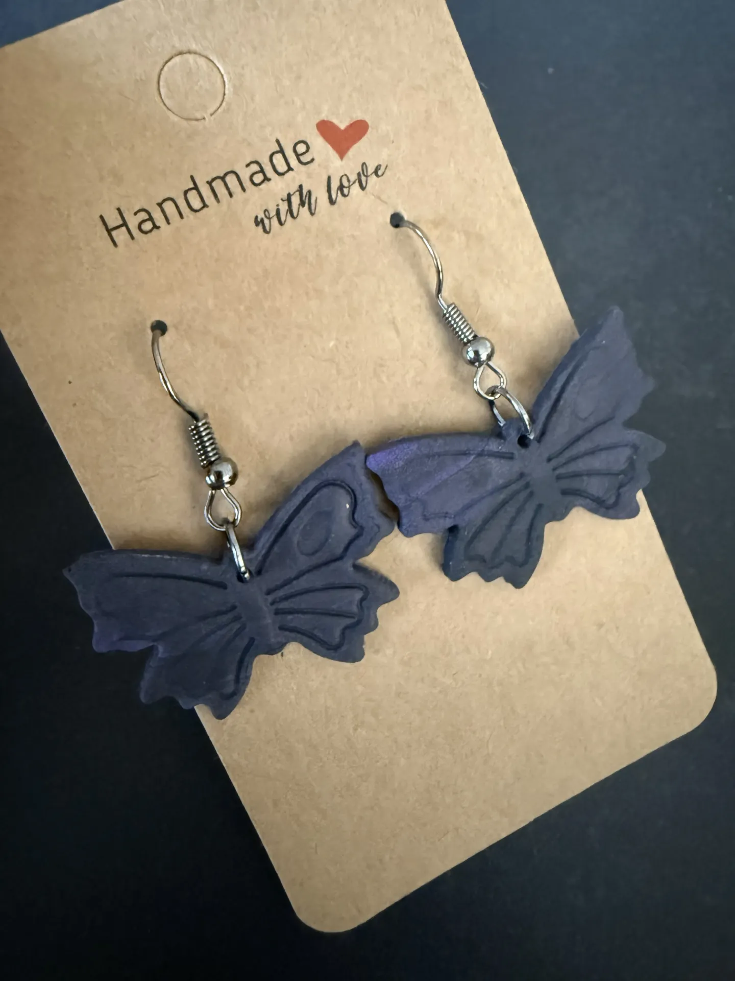 Hanger vlinder zwart